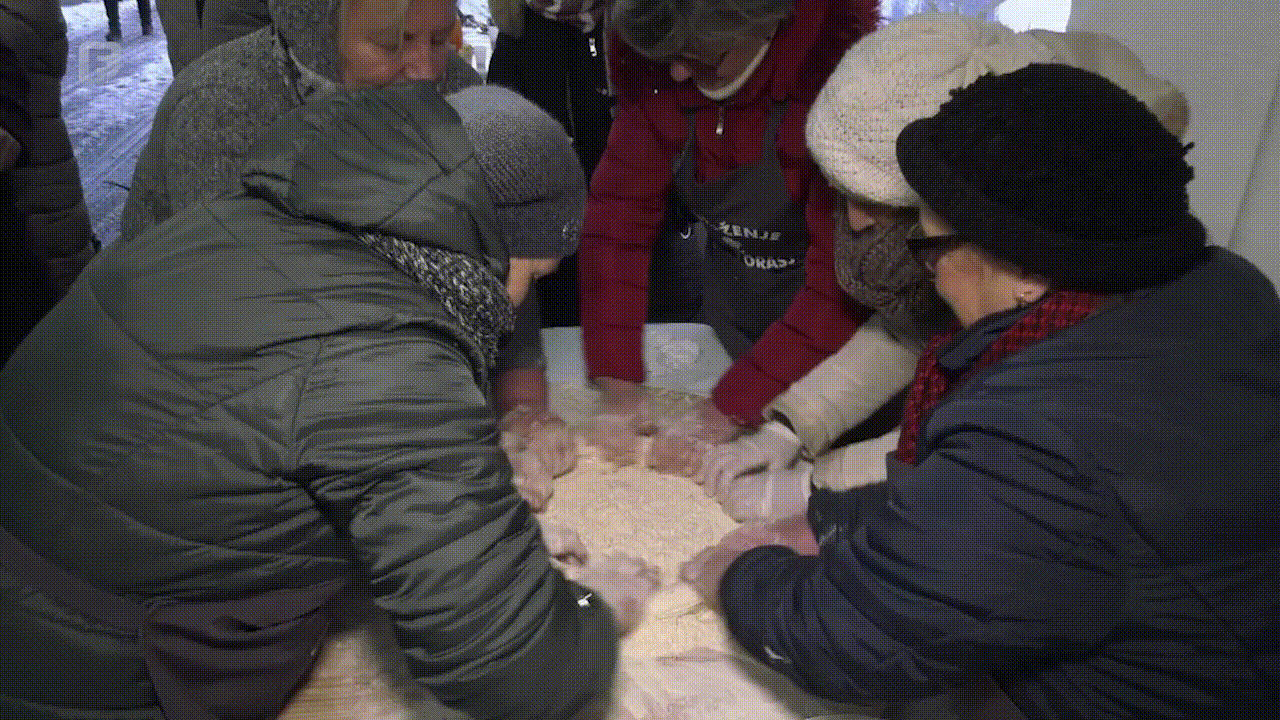 Ćetenijada u Orašju: Slatka tradicija jača od snijega i minusa